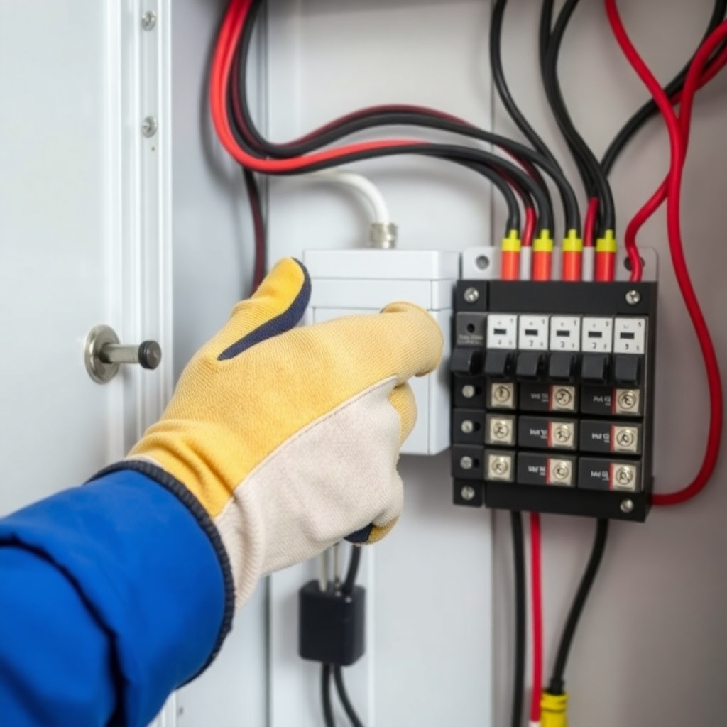 Illustration dépannage électrique